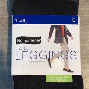 NWT Twill leggings